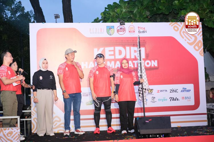 Race photo from Kediri Half Marathon 2025