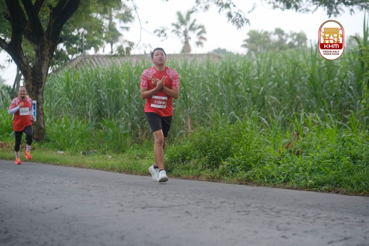 Race photo from Kediri Half Marathon 2025