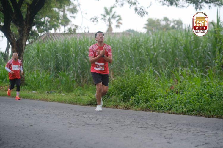 Race photo from Kediri Half Marathon 2025