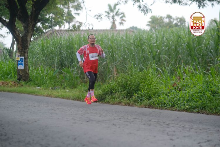 Race photo from Kediri Half Marathon 2025