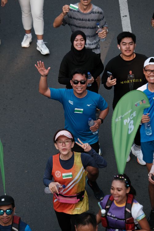 Race photo from Lari Bareng Yuk!