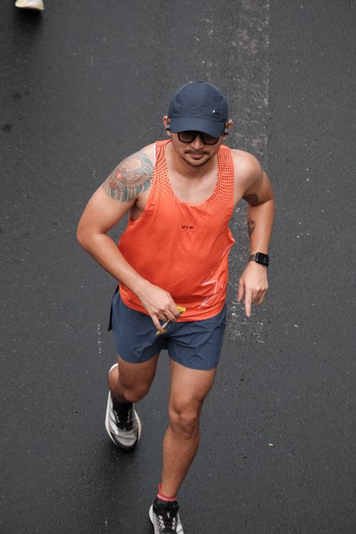 Race photo from Road to BAF Lions Run 2024