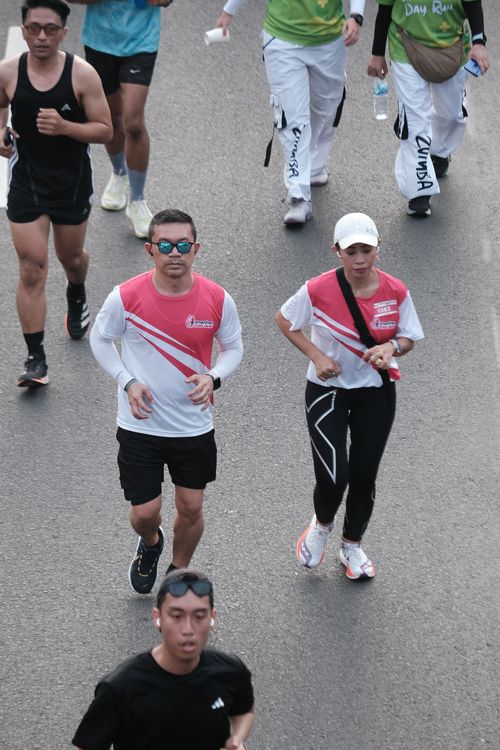 Race photo from Smartfren Run 2024 Vibes