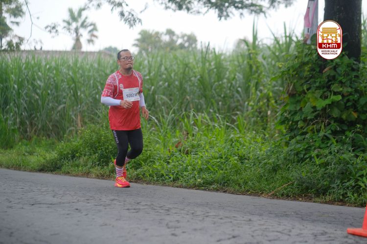 Race photo from Kediri Half Marathon 2025