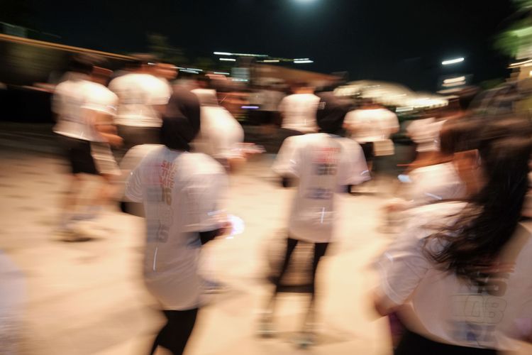 Race photo from PIK NITE RUN VIBES