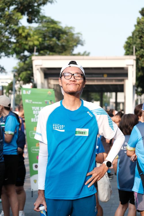 Race photo from Lari Bareng Yuk!