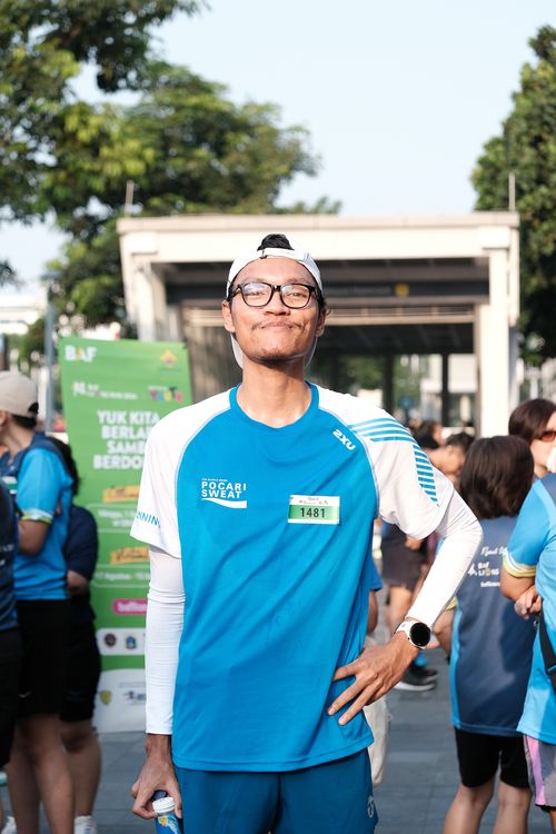 Race photo from Lari Bareng Yuk!