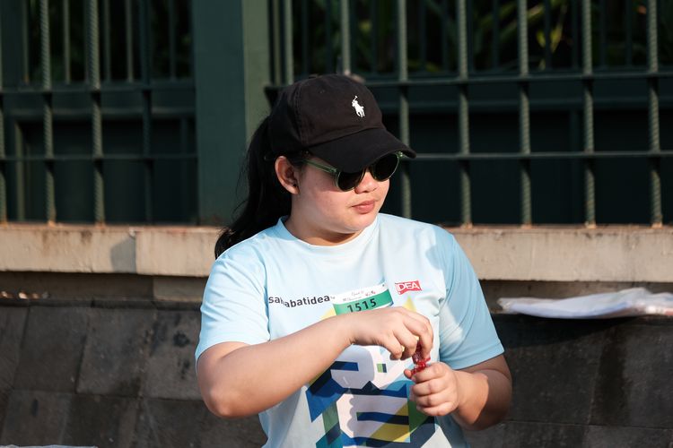 Race photo from Lari Bareng Yuk!