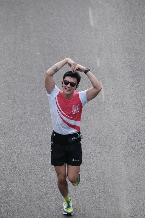 Race photo from Smartfren Run 2024 Vibes