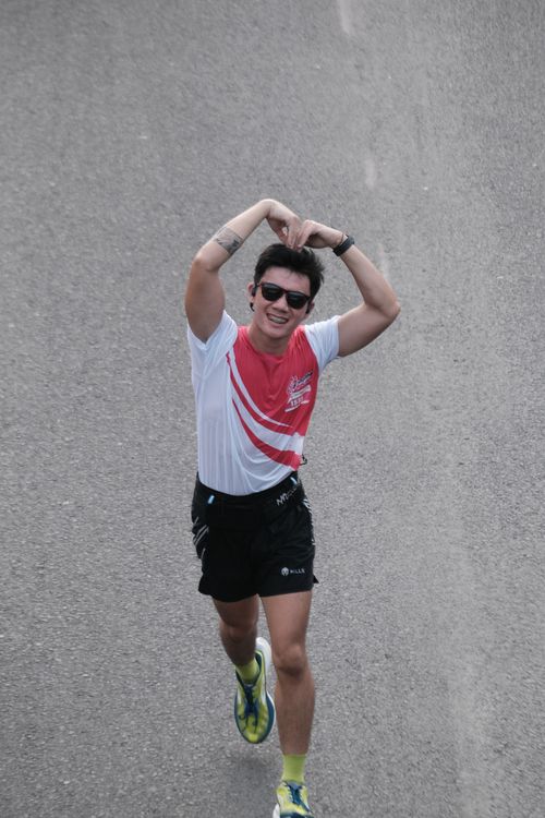 Race photo from Smartfren Run 2024 Vibes