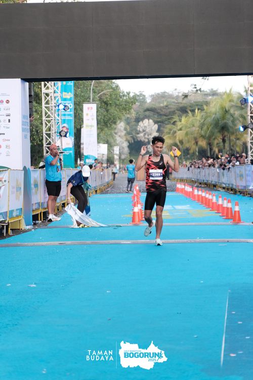 Race photo from Taman Budaya x BOGORUN 2025