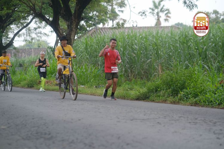 Race photo from Kediri Half Marathon 2025