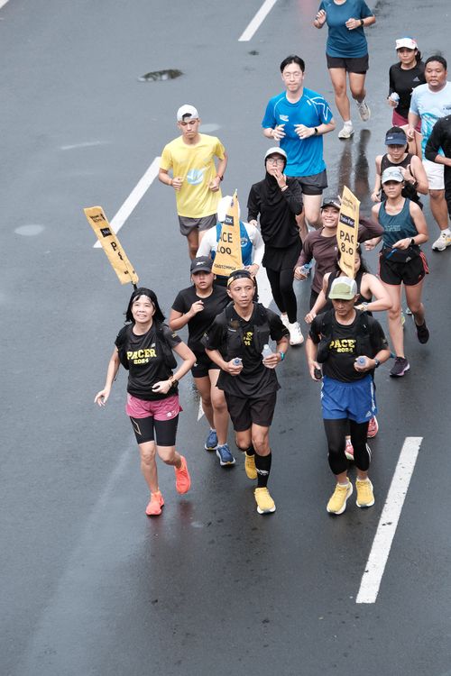 Race photo from Road to BAF Lions Run 2024