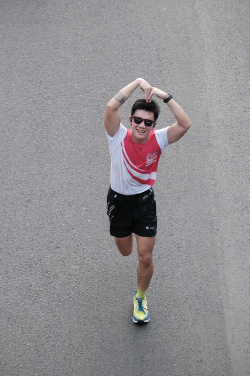 Race photo from Smartfren Run 2024 Vibes