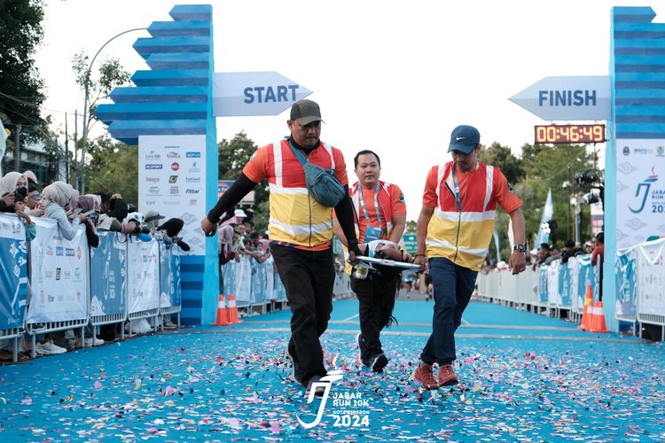 Race photo from Jabar Run 10K 2024