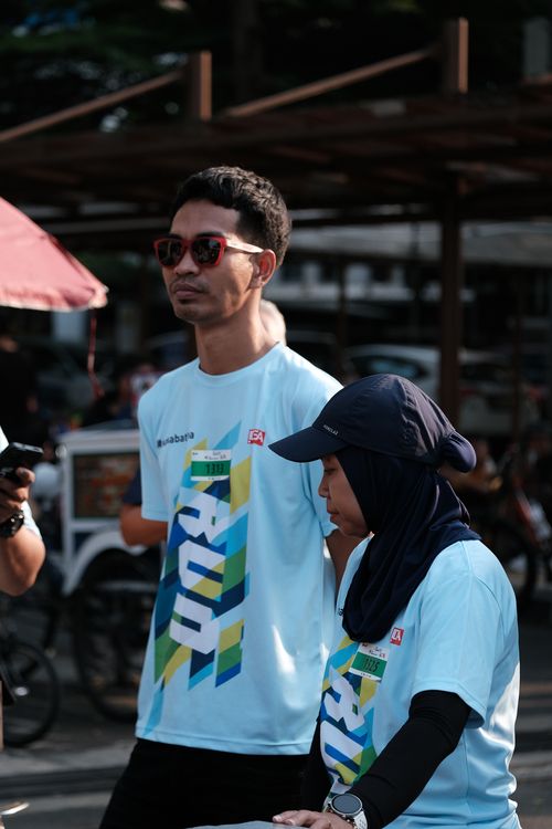 Race photo from Lari Bareng Yuk!