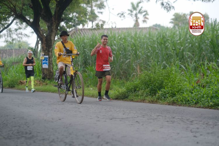 Race photo from Kediri Half Marathon 2025