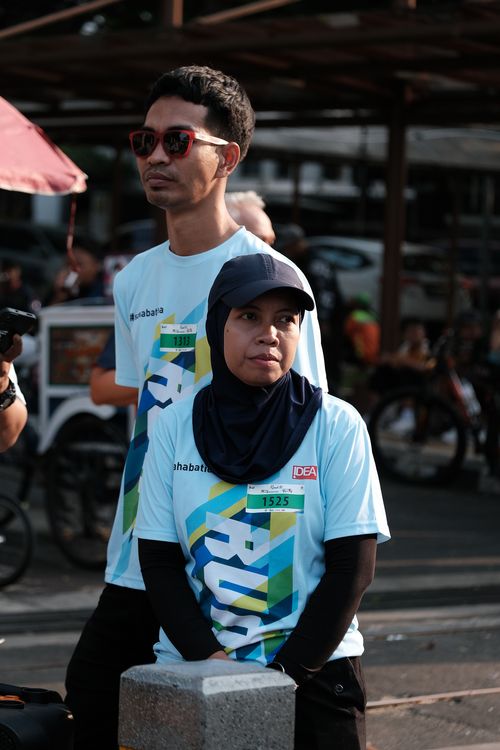 Race photo from Lari Bareng Yuk!