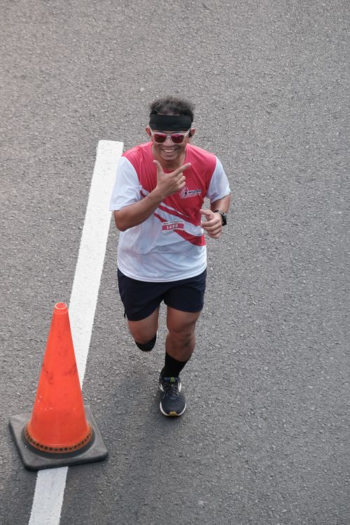 Race photo from Smartfren Run 2024 Vibes