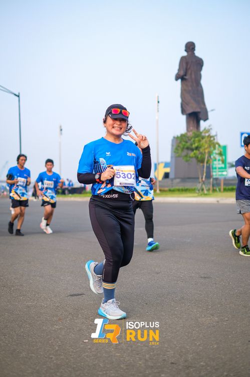 Race photo from ISOPlus Run 2024 Jakarta