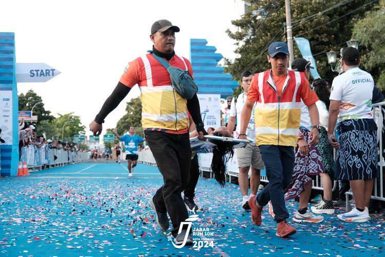 Race photo from Jabar Run 10K 2024