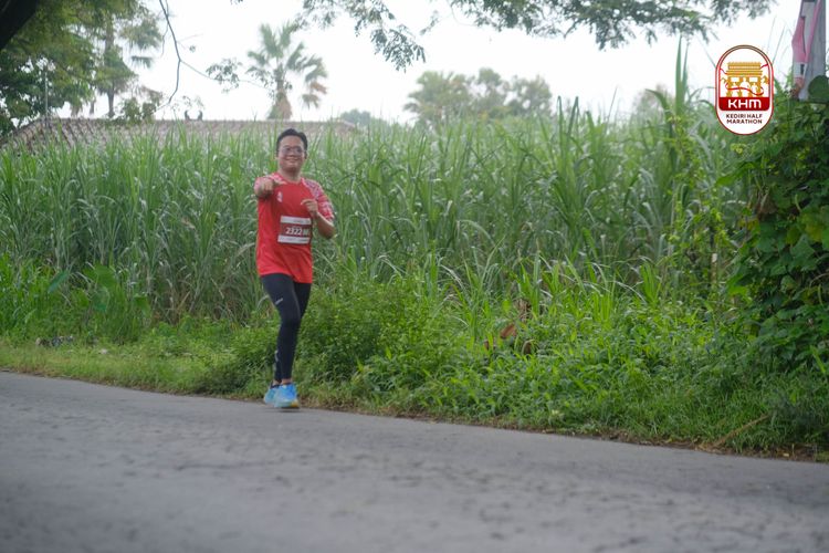 Race photo from Kediri Half Marathon 2025