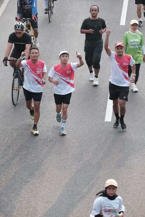 Race photo from Smartfren Run 2024 Vibes