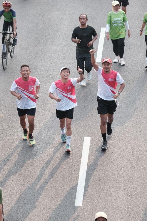 Race photo from Smartfren Run 2024 Vibes