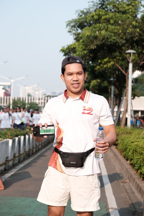 Race photo from Lari Bareng Yuk!