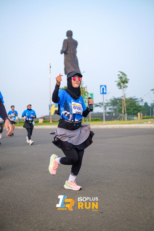 Race photo from ISOPlus Run 2024 Jakarta