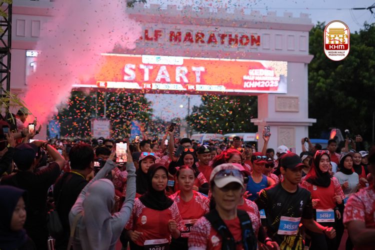 Race photo from Kediri Half Marathon 2025
