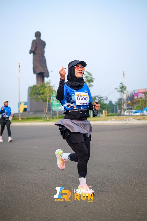Race photo from ISOPlus Run 2024 Jakarta
