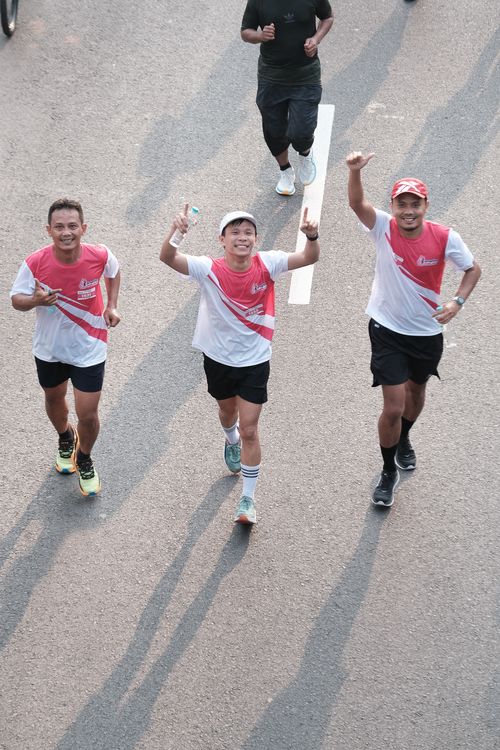 Race photo from Smartfren Run 2024 Vibes