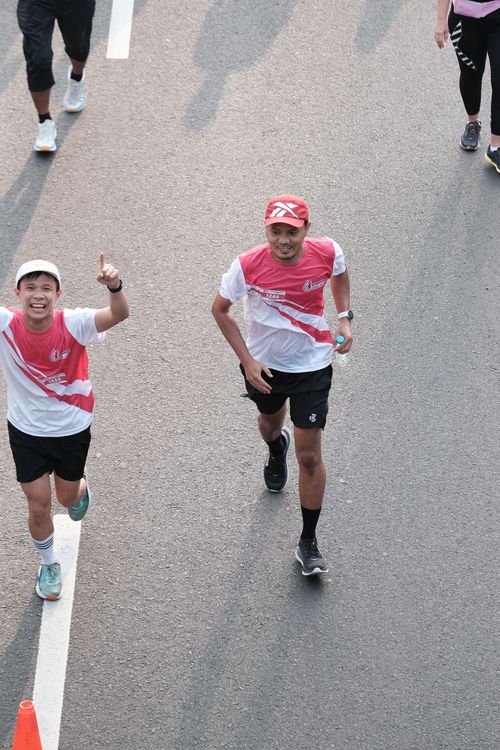 Race photo from Smartfren Run 2024 Vibes