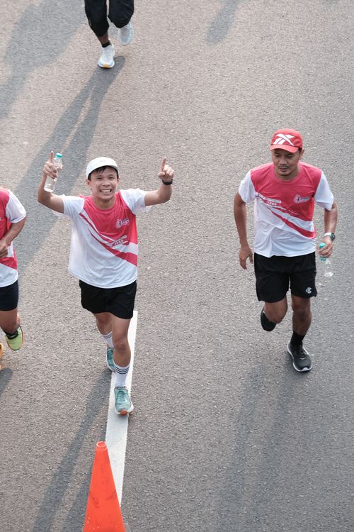 Race photo from Smartfren Run 2024 Vibes