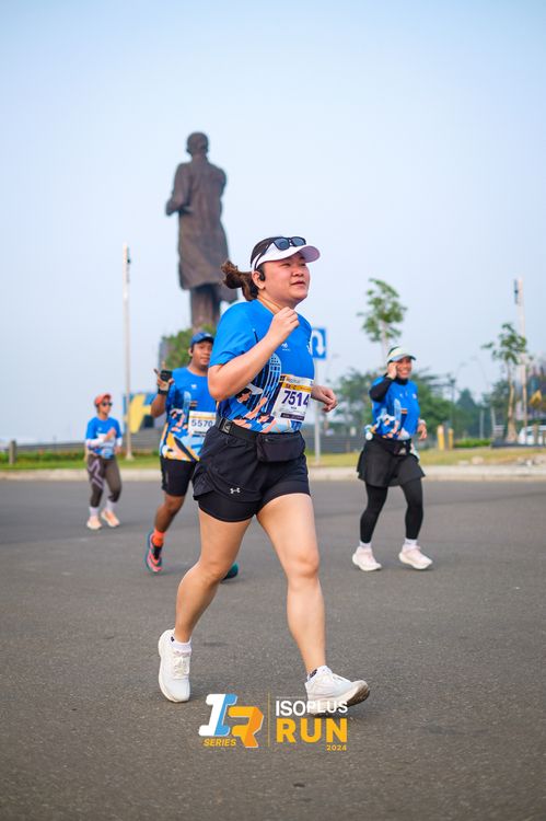 Race photo from ISOPlus Run 2024 Jakarta