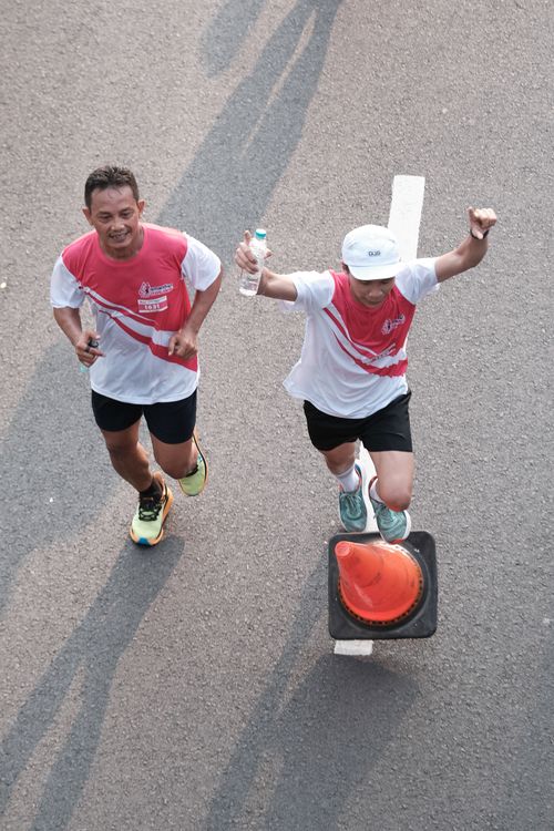 Race photo from Smartfren Run 2024 Vibes