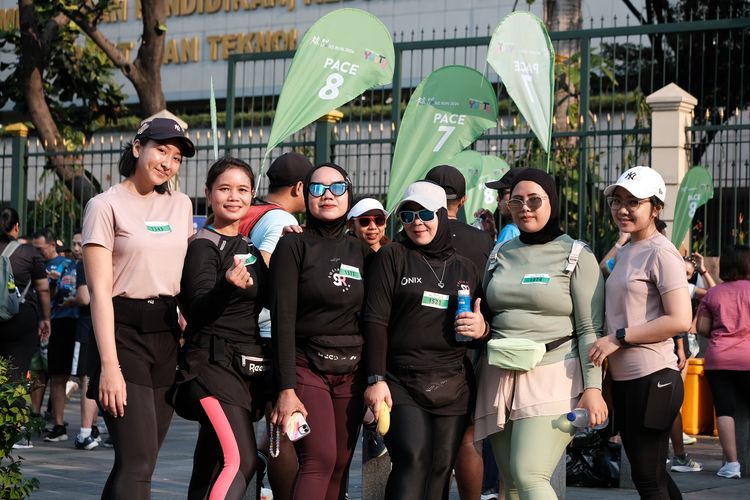 Race photo from Lari Bareng Yuk!
