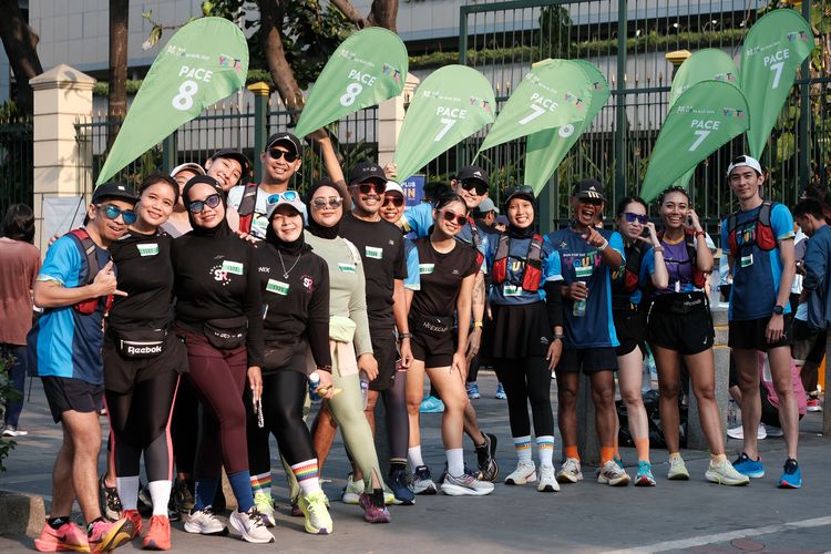Race photo from Lari Bareng Yuk!