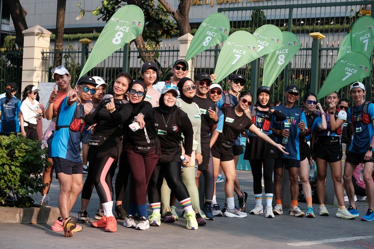 Race photo from Lari Bareng Yuk!