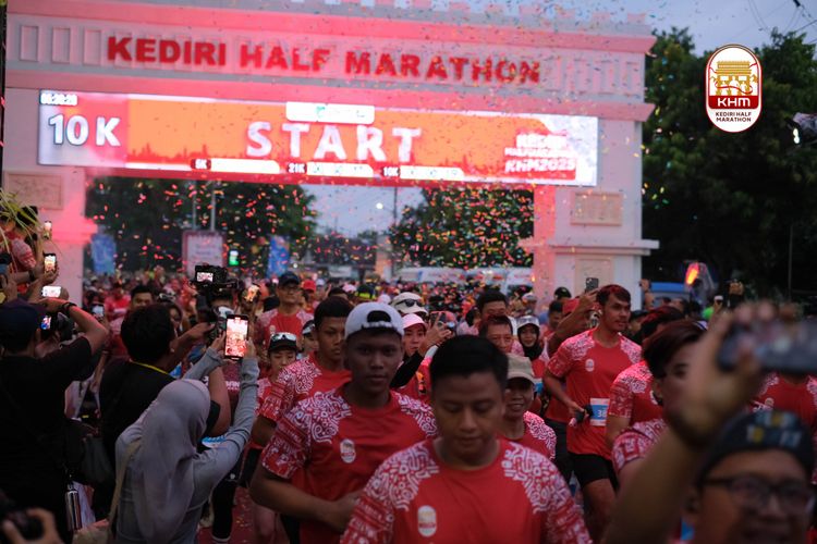 Race photo from Kediri Half Marathon 2025