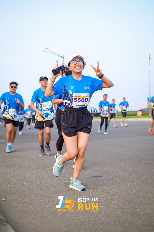 Race photo from ISOPlus Run 2024 Jakarta