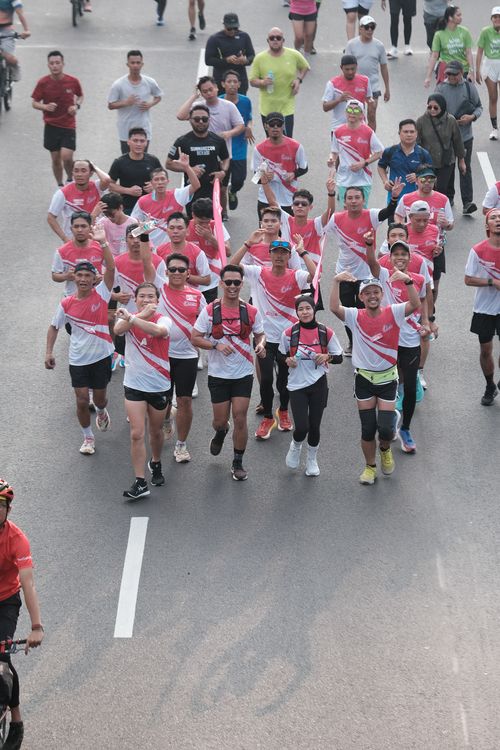 Race photo from Smartfren Run 2024 Vibes