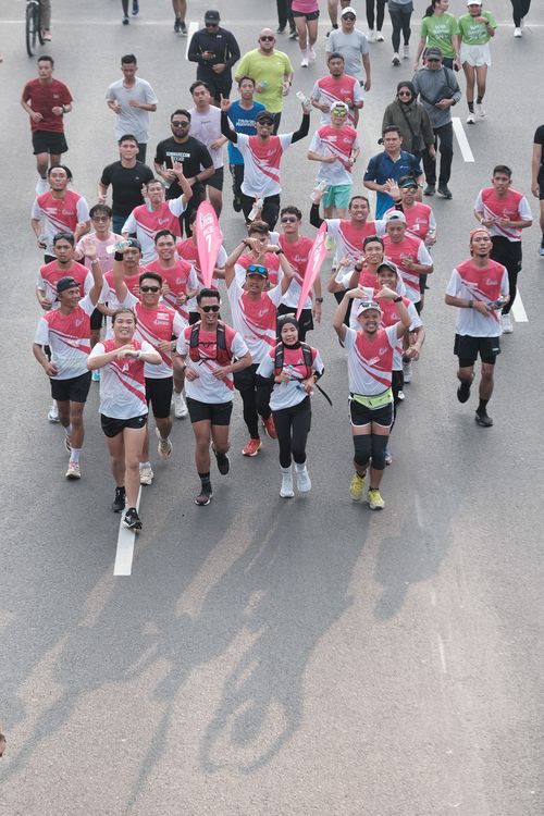 Race photo from Smartfren Run 2024 Vibes