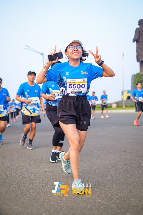 Race photo from ISOPlus Run 2024 Jakarta