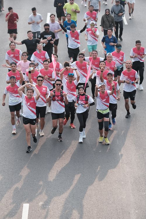 Race photo from Smartfren Run 2024 Vibes