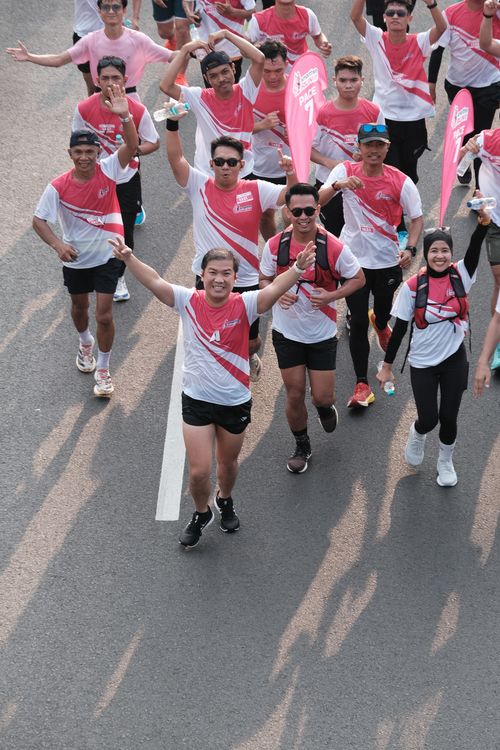 Race photo from Smartfren Run 2024 Vibes