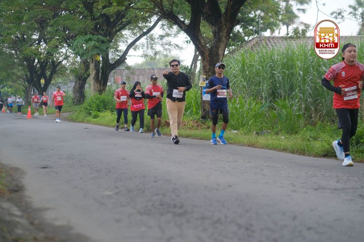 Race photo from Kediri Half Marathon 2025