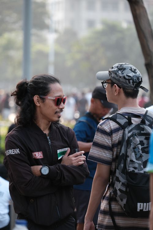 Race photo from Lari Bareng Yuk!