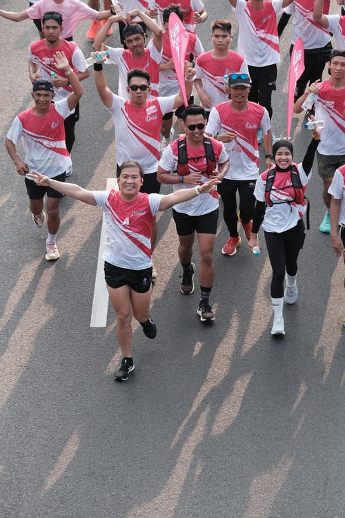 Race photo from Smartfren Run 2024 Vibes